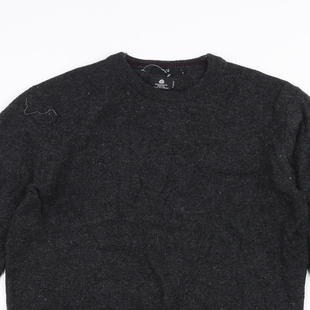 Thomas Nash Mens Black   Pullover Jumper Size S