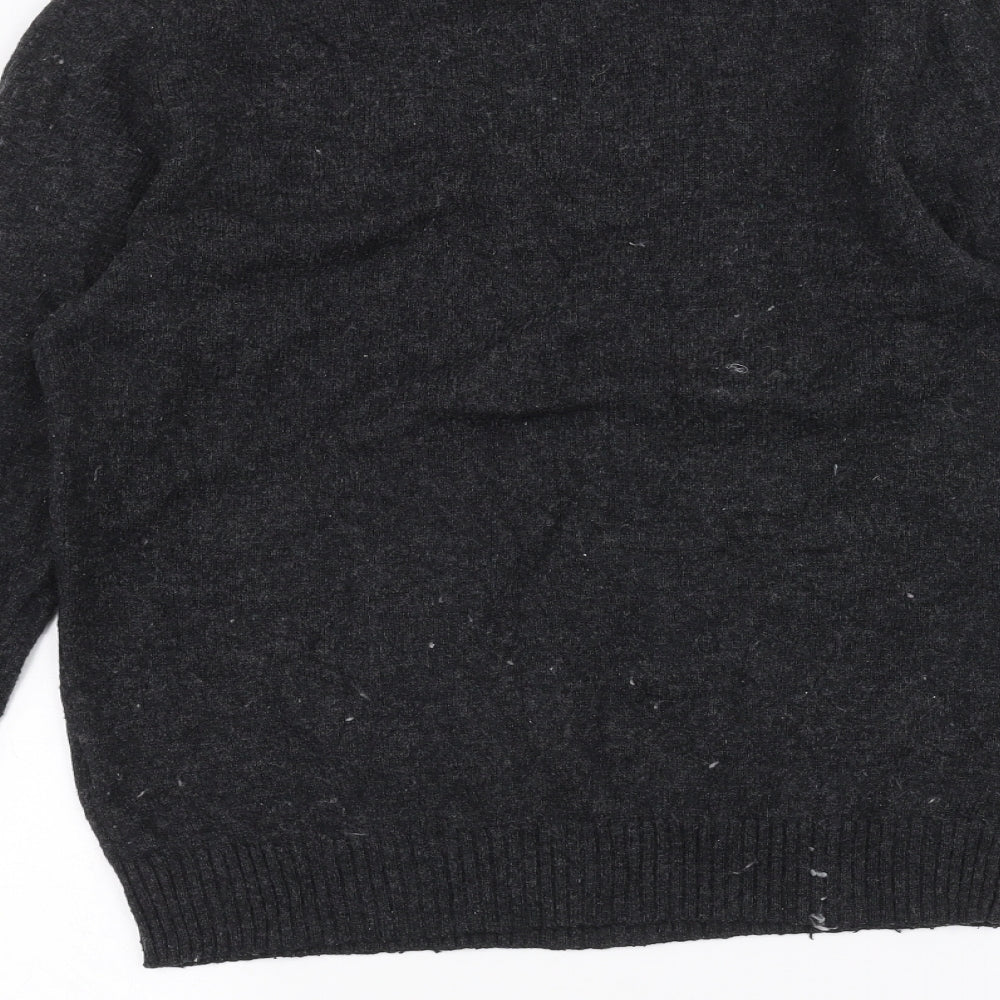 Thomas Nash Mens Black   Pullover Jumper Size S
