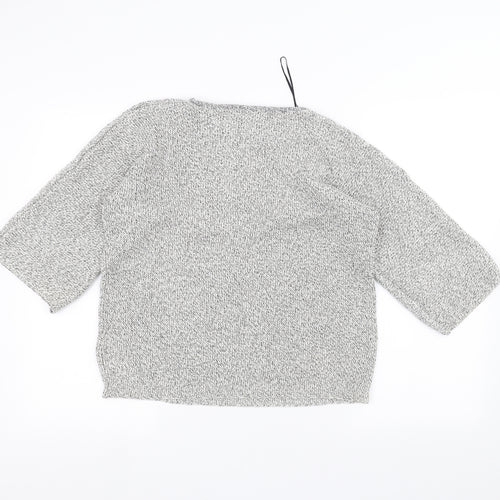 H&M Womens Grey   Pullover Jumper Size S