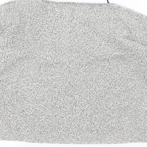 H&M Womens Grey   Pullover Jumper Size S