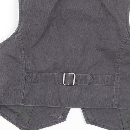 NEXT Boys Brown  Denim Basic Dress Shirt Size 3 Years  - Waistcoast