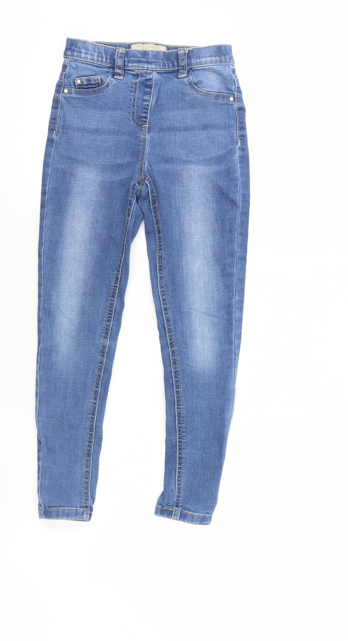 NEXT Girls Blue   Tapered Jeans Size 7 Years