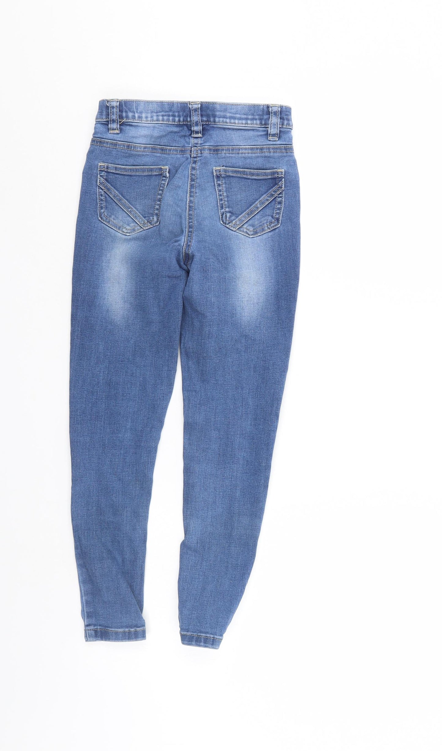 NEXT Girls Blue   Tapered Jeans Size 7 Years