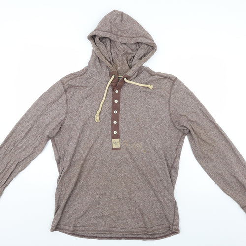 NEXT Mens Brown   Pullover Hoodie Size M