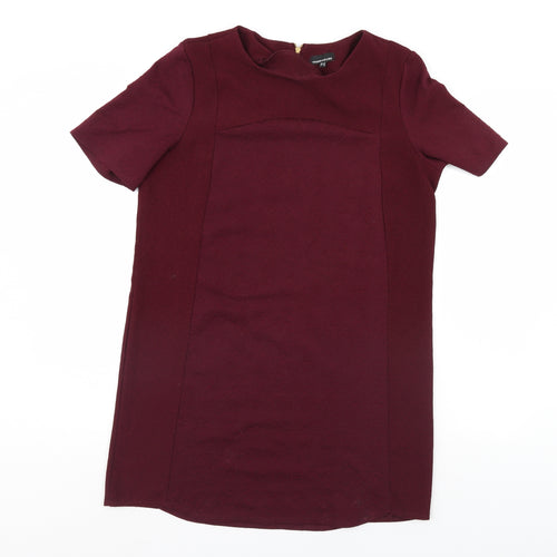 Warehouse Womens Purple   Shift  Size 14