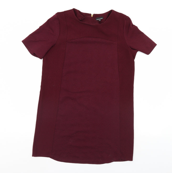 Warehouse Womens Purple   Shift  Size 14