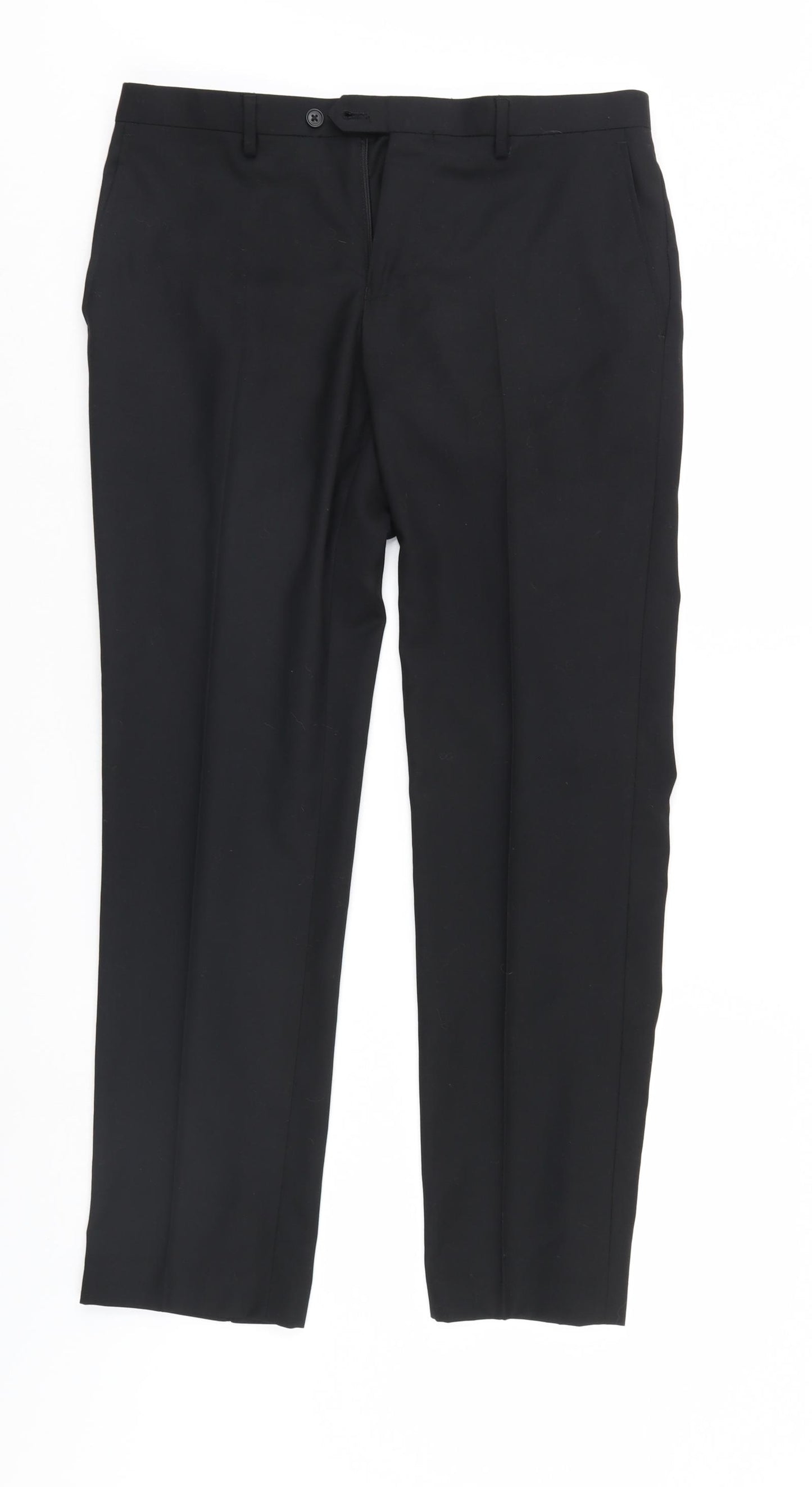 Peter Werth Mens Black   Trousers  Size 32 L29 in