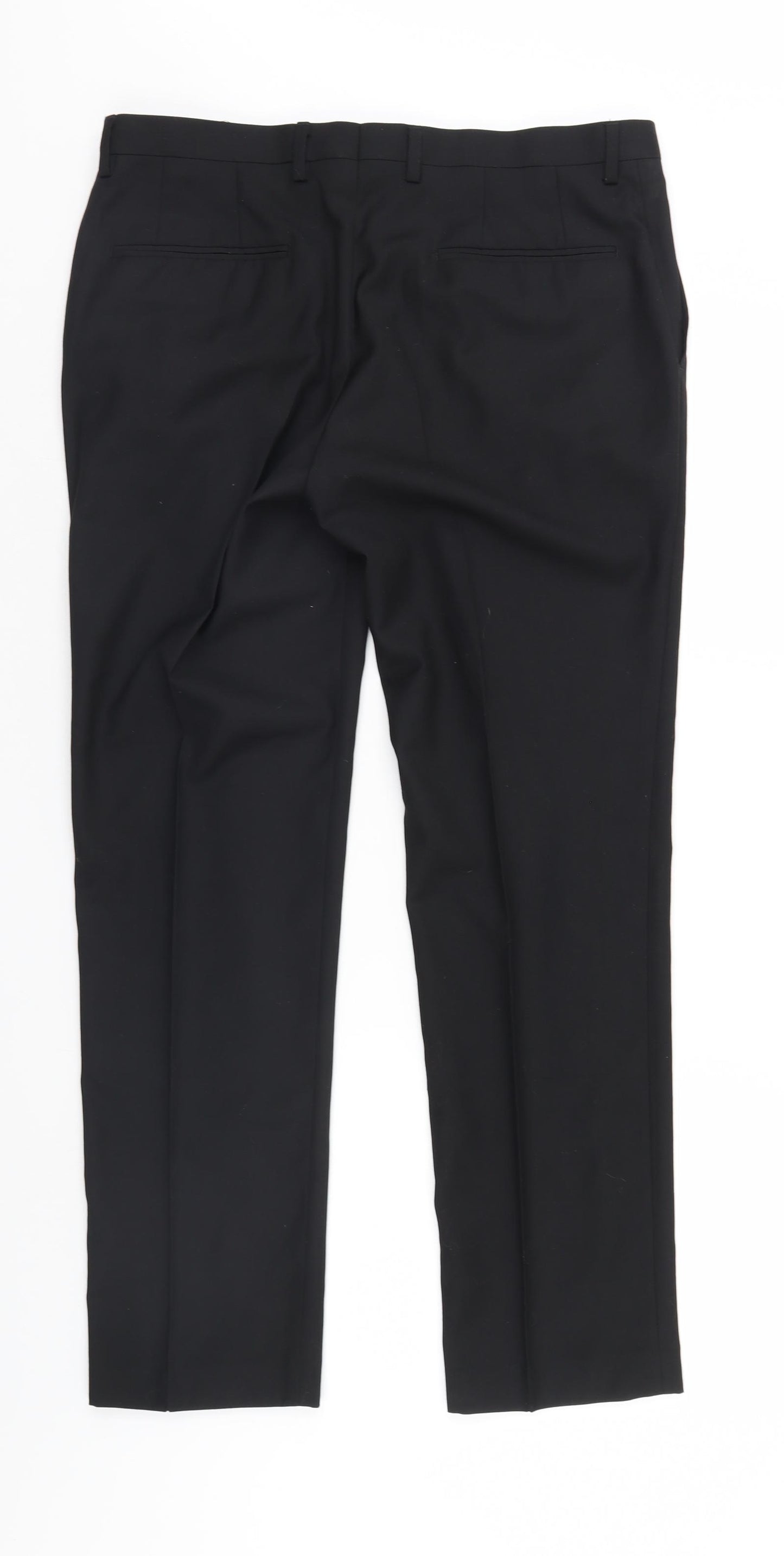 Peter Werth Mens Black   Trousers  Size 32 L29 in