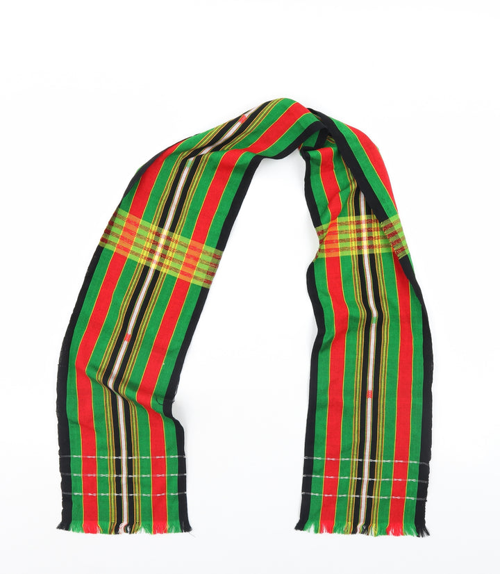 Preworn Womens Multicoloured Striped   Scarf