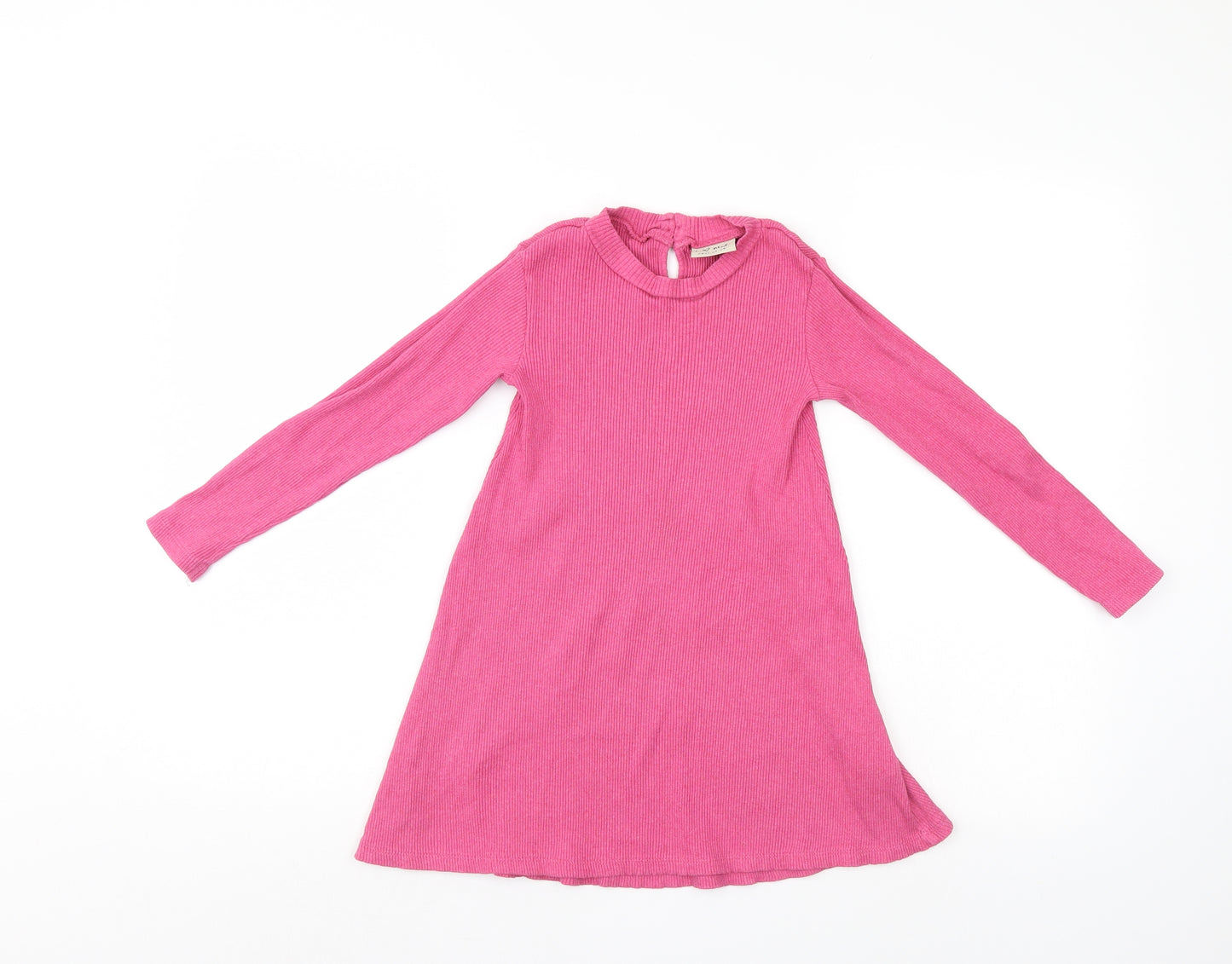 NEXT Girls Pink   Jumper Dress  Size 7 Years