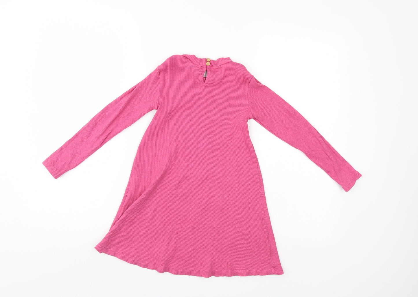 NEXT Girls Pink   Jumper Dress  Size 7 Years