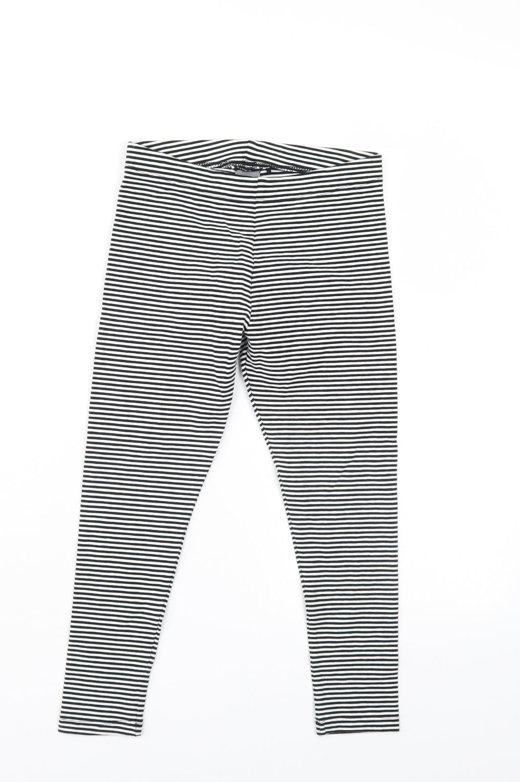 NEXT Girls Multicoloured Striped  Jegging Trousers Size 7 Years - Leggings