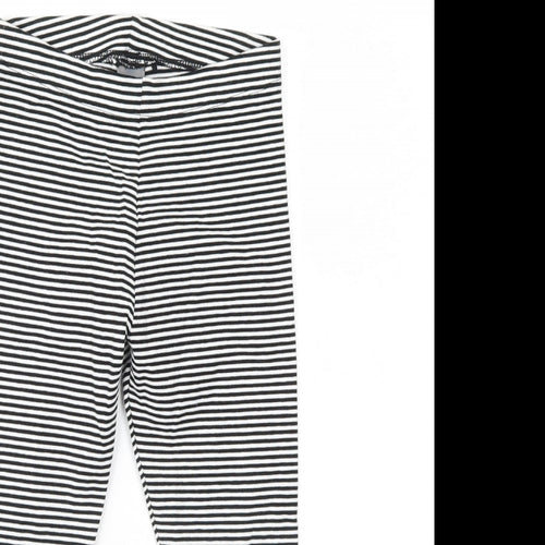 NEXT Girls Multicoloured Striped  Jegging Trousers Size 7 Years - Leggings