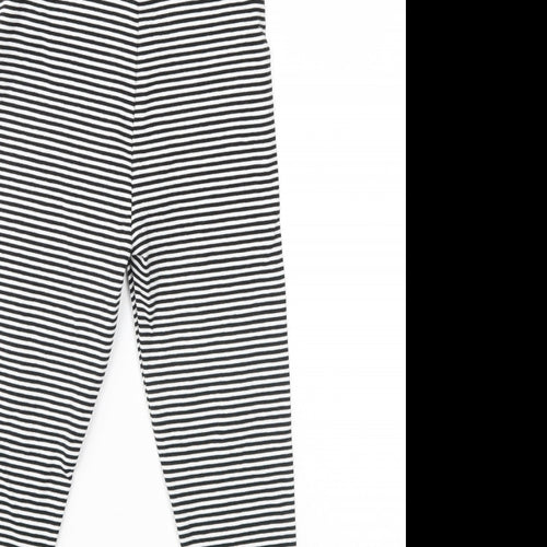 NEXT Girls Multicoloured Striped  Jegging Trousers Size 7 Years - Leggings