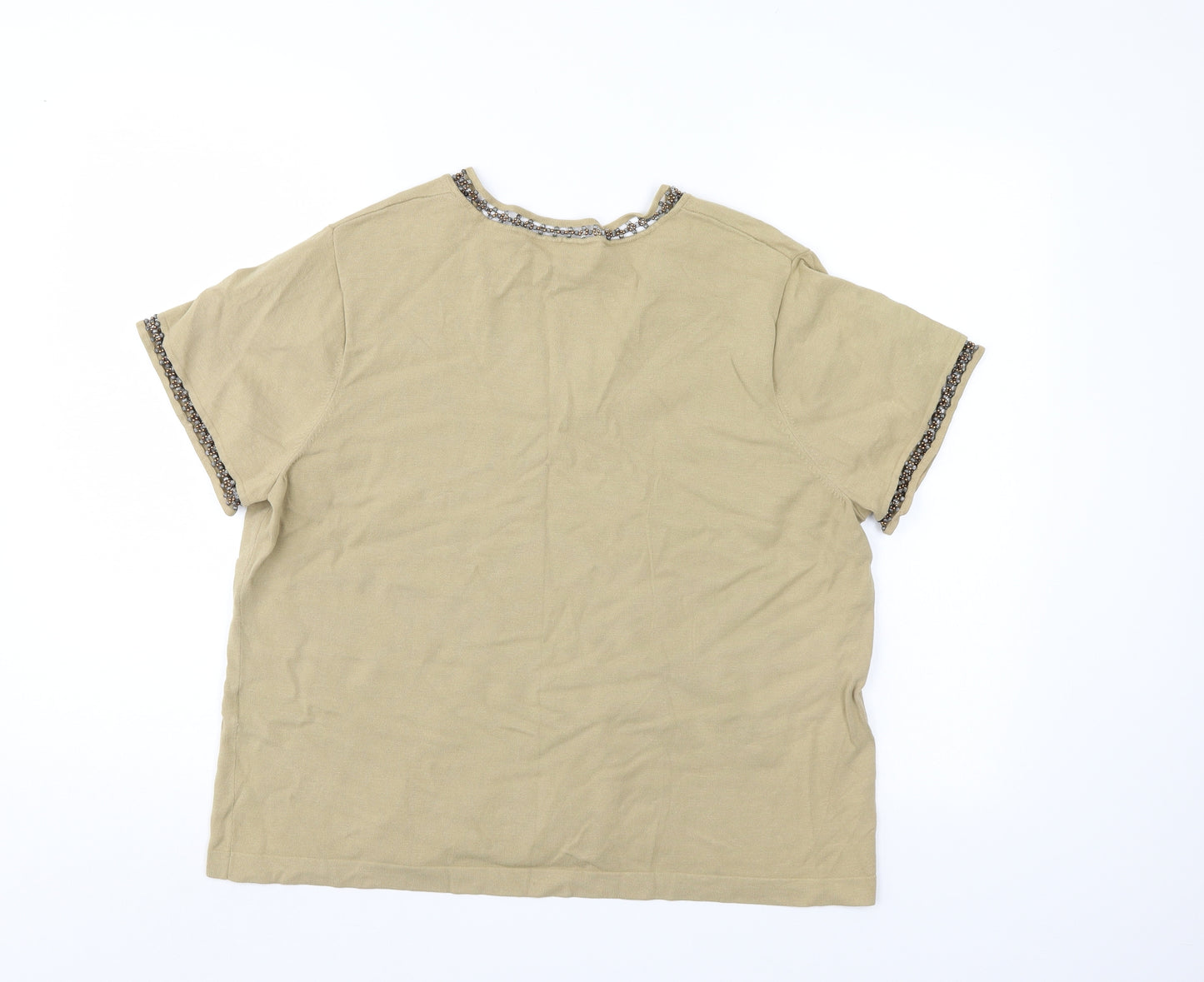 Windsmoor Womens Ivory   Basic Blouse Size L