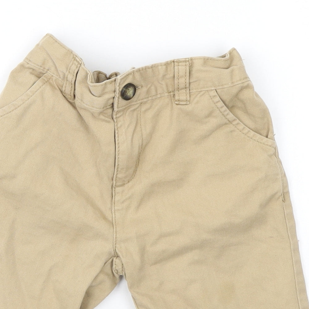 Nutmeg Boys Beige   Chino Shorts Size 4-5 Years