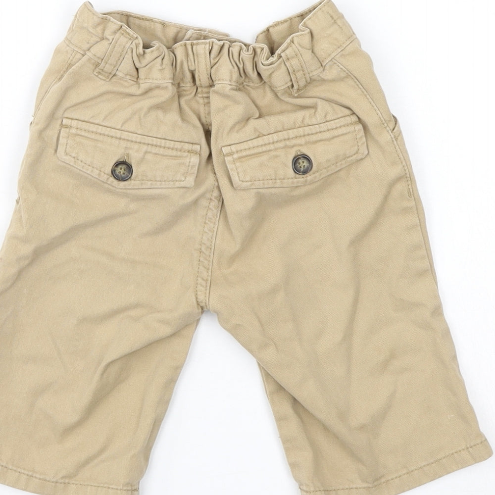 Nutmeg Boys Beige   Chino Shorts Size 4-5 Years