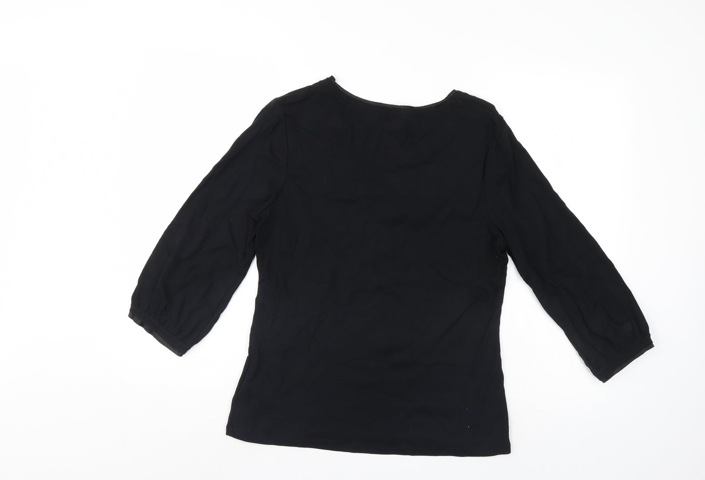 Marks and Spencer Womens Black   Pullover Jumper Size 16