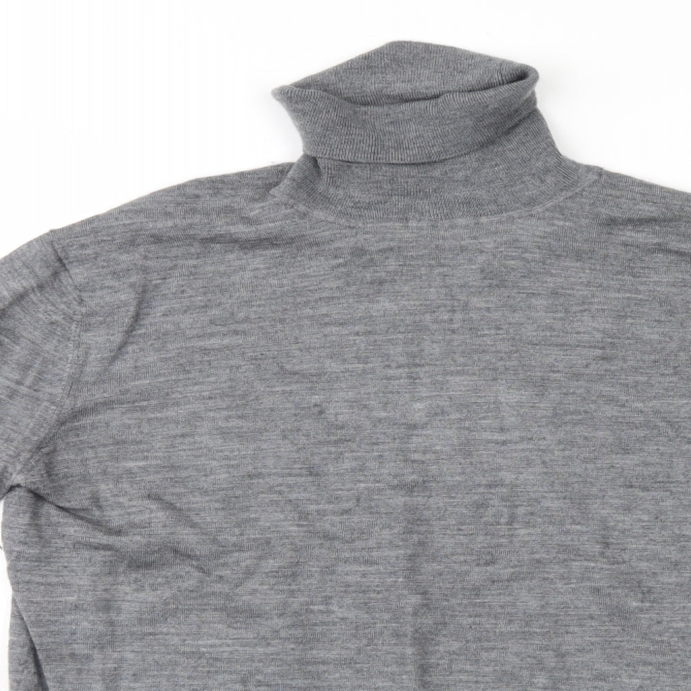 H&M Womens Grey   Pullover Jumper Size L