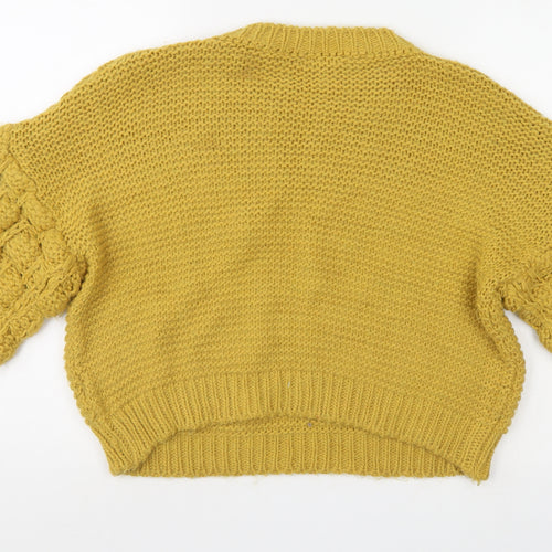 Cameo roase Womens Yellow   Pullover Jumper Size M