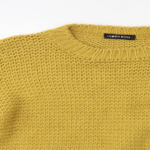 Cameo roase Womens Yellow   Pullover Jumper Size M
