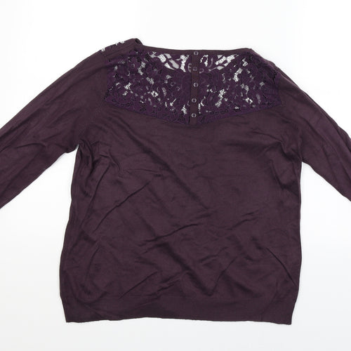 Le Redoute Womens Red   Pullover Jumper Size 14