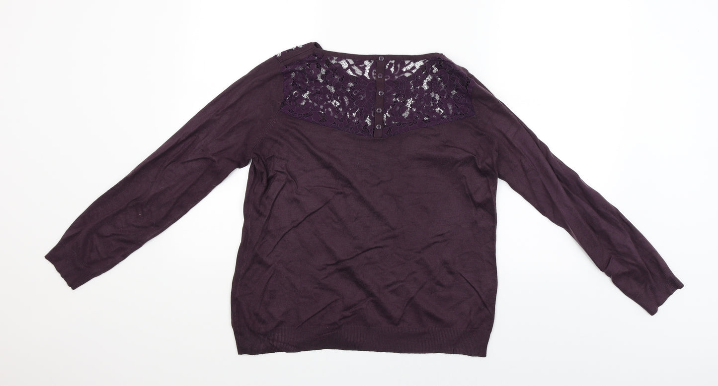 Le Redoute Womens Red   Pullover Jumper Size 14