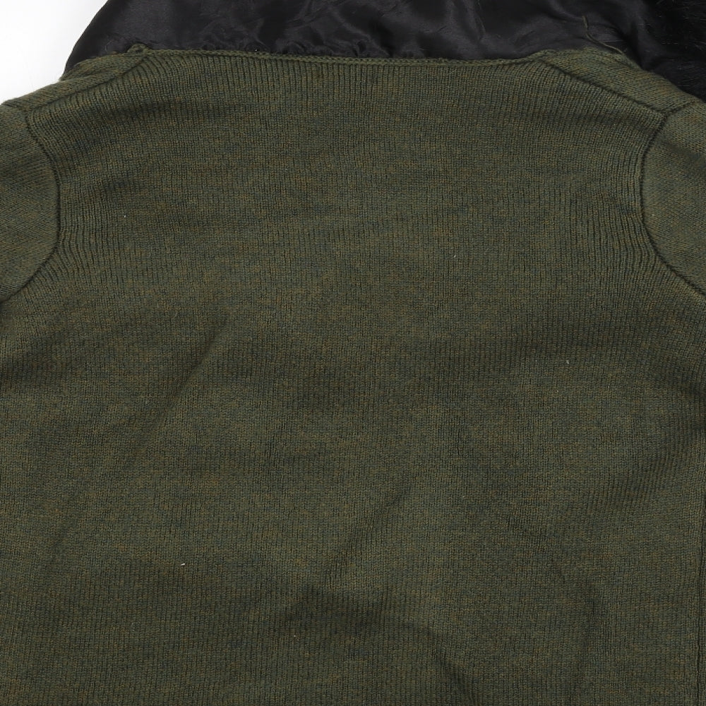 River Island Womens Green   Cardigan Jumper Size 8
