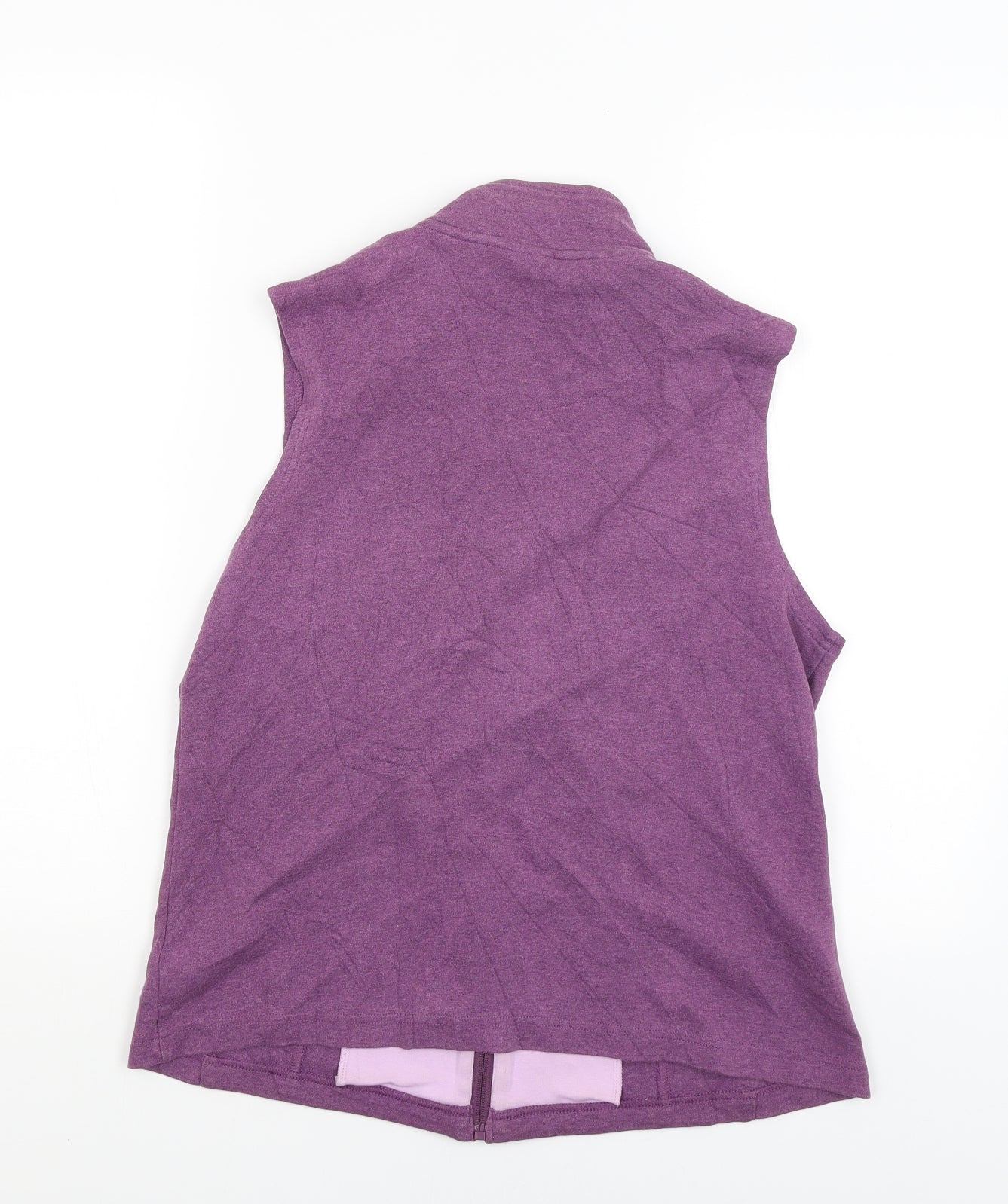 DASH Womens Purple   Full Zip Jumper Size 12