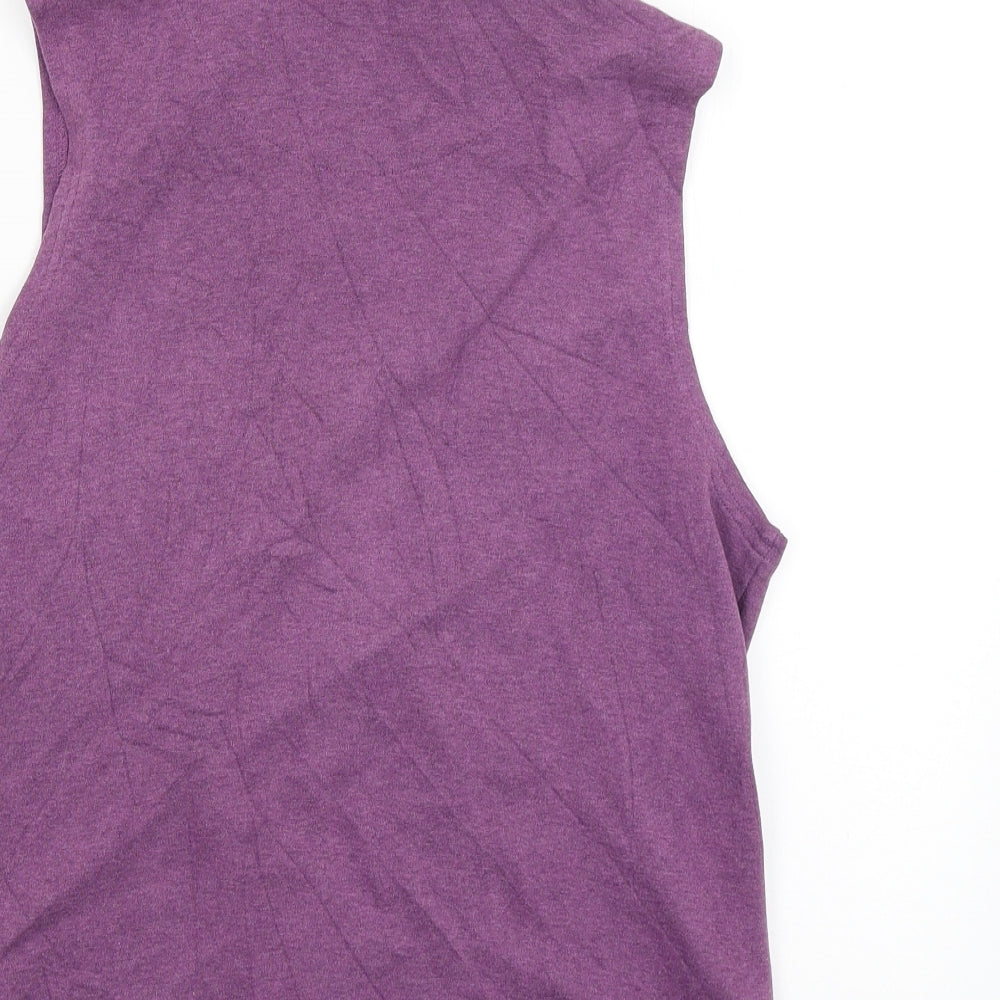DASH Womens Purple   Full Zip Jumper Size 12