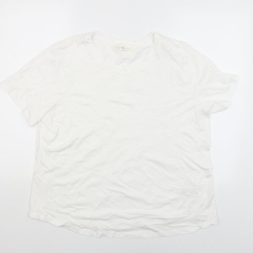 Day dreams Womens White   Basic T-Shirt Size 18
