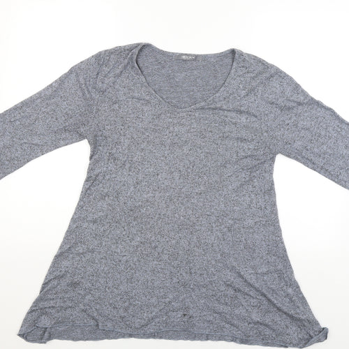COIN 1804 Womens Grey   Pullover Jumper Size M