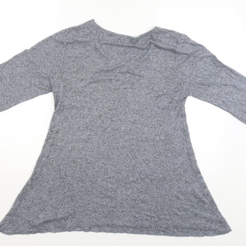 COIN 1804 Womens Grey   Pullover Jumper Size M