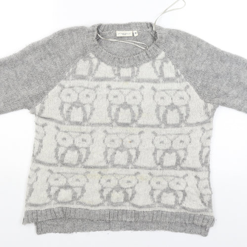 New Look Womens Grey   Pullover Jumper Size 10