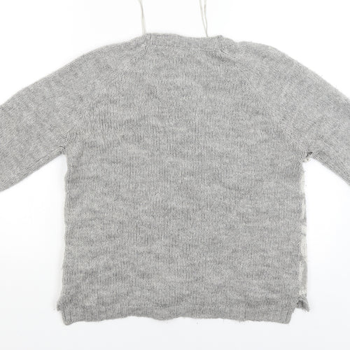 New Look Womens Grey   Pullover Jumper Size 10