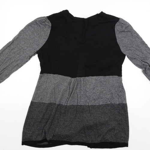 M&Co Womens Black   Cardigan Jumper Size XL