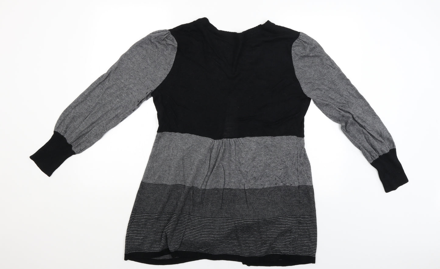 M&Co Womens Black   Cardigan Jumper Size XL