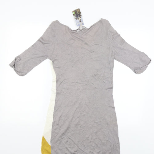 Silvian Heach Womens Grey   Pullover Jumper Size M