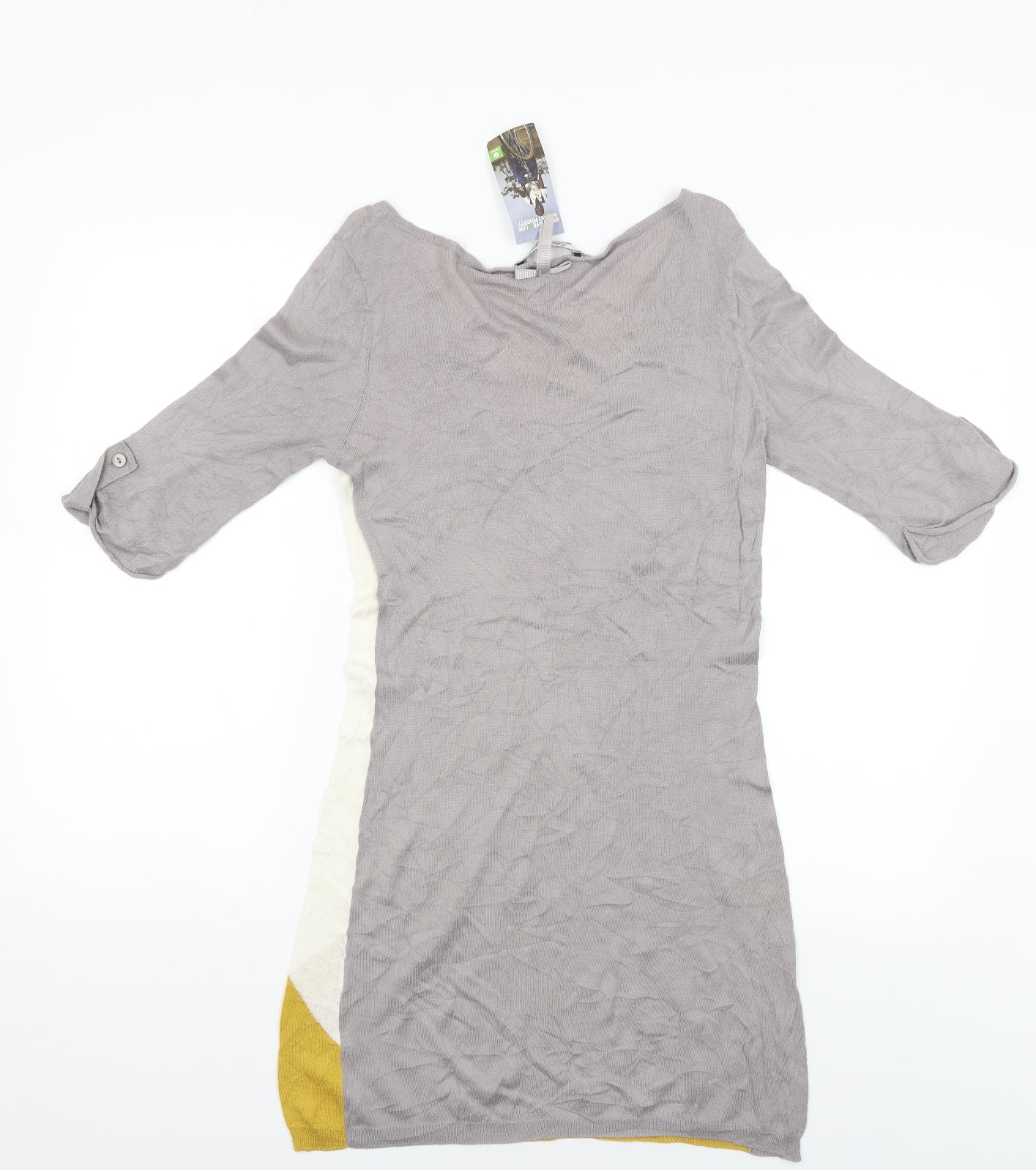 Silvian Heach Womens Grey   Pullover Jumper Size M