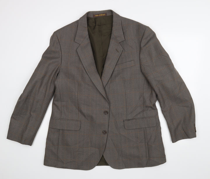Dunn & Co Mens Brown Blazer Size 42