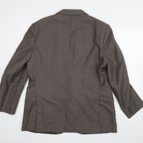 Dunn & Co  Mens Brown    Blazer Size 42