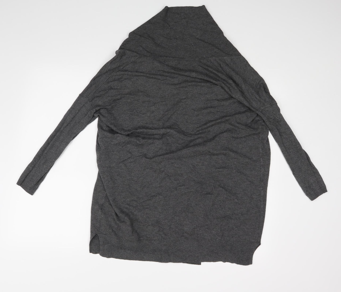 Atmospher Womens Grey   Wrap Blouse Size 8