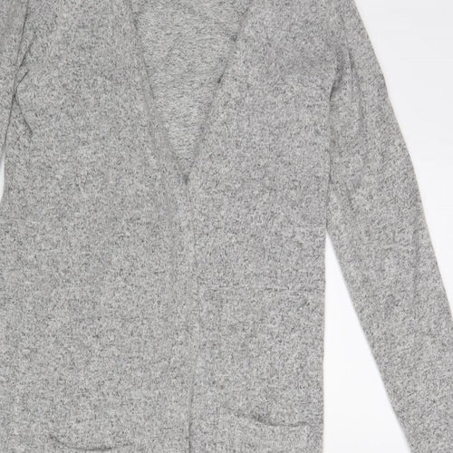 Cream Womens Grey   Wrap Blouse Size S