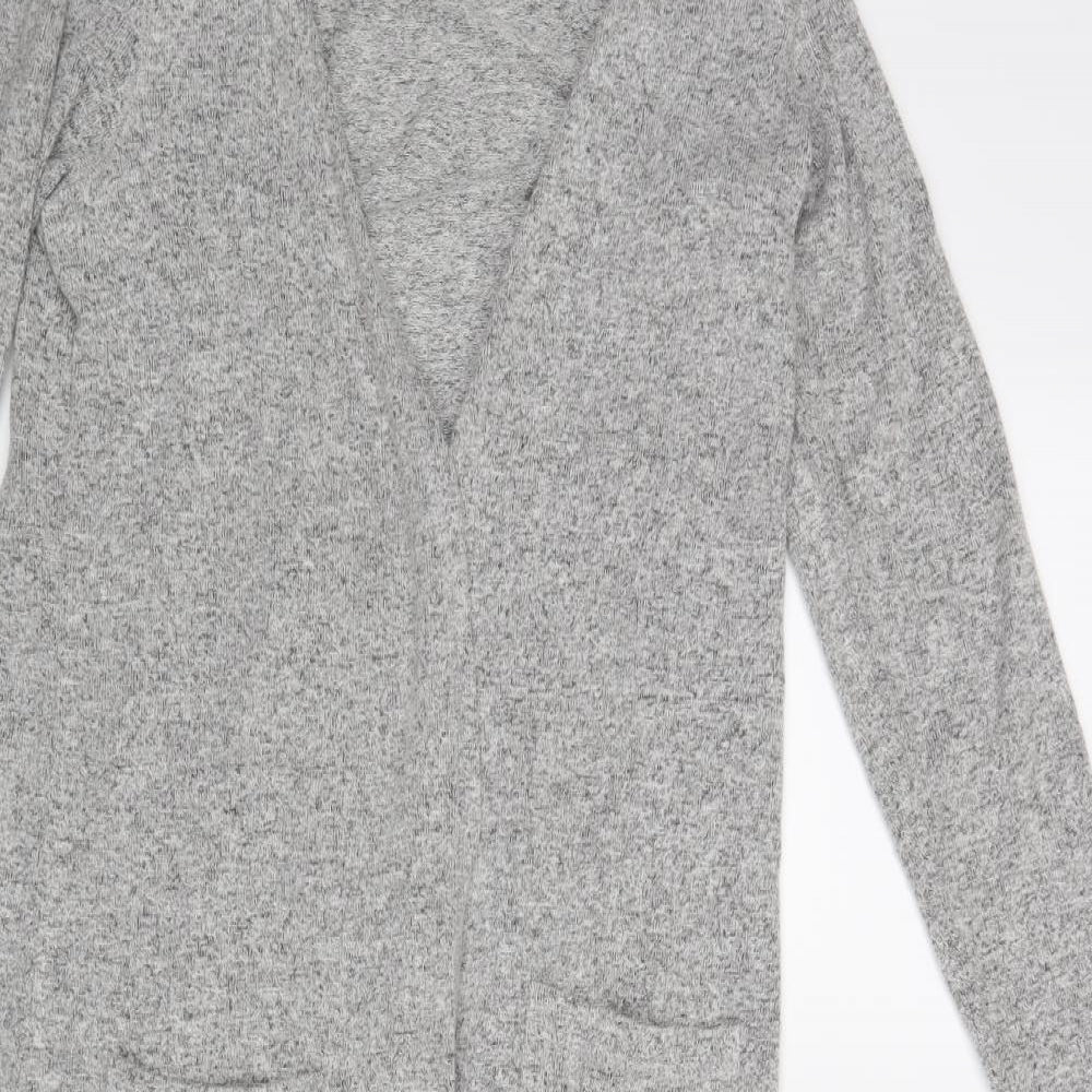 Cream Womens Grey   Wrap Blouse Size S