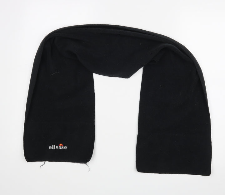 ellesse Unisex Black Scarf