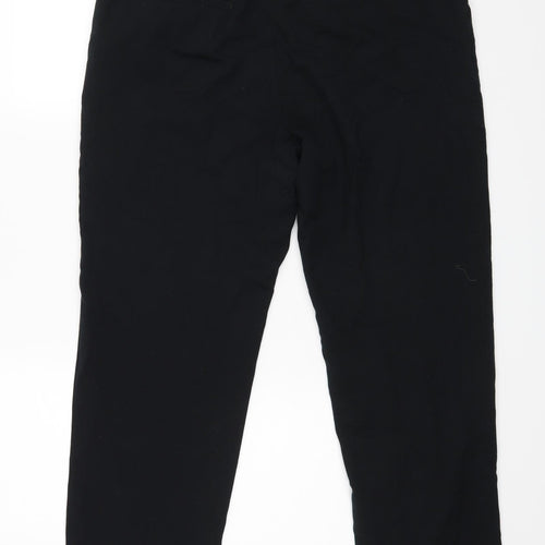 m&s Womens Black   Dress Pants Trousers Size 14 L25 in