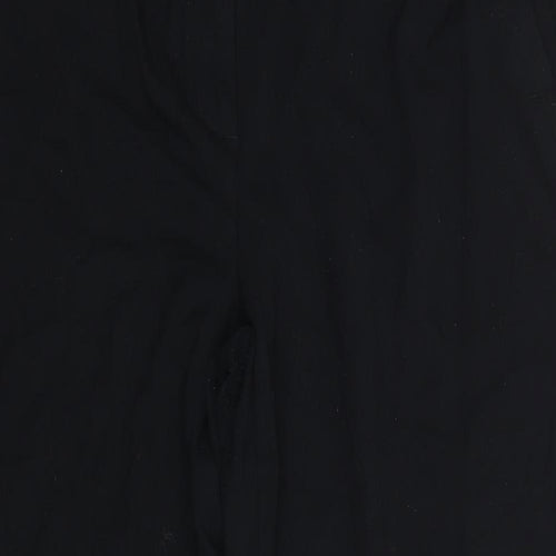 m&s Womens Black   Dress Pants Trousers Size 14 L25 in