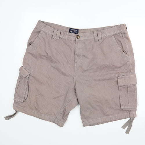 SoulCal&Co Mens Purple   Cargo Shorts Size 4XL