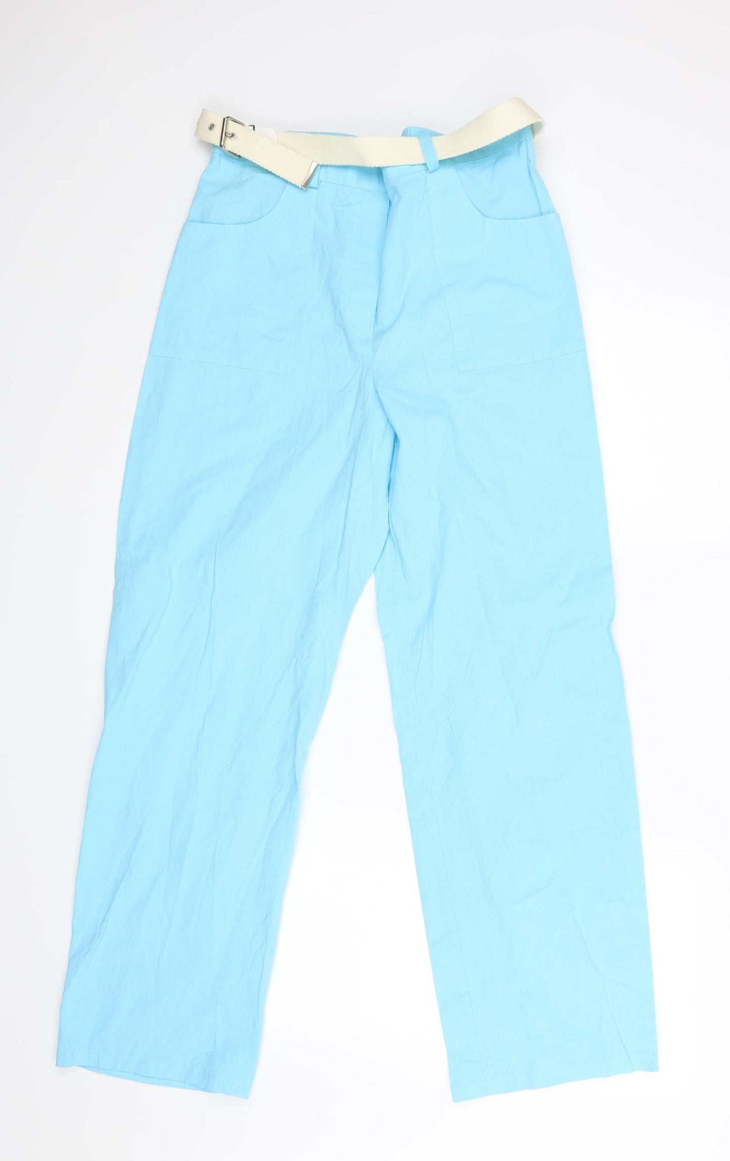DASH Womens Blue   Trousers  Size 12 L28 in