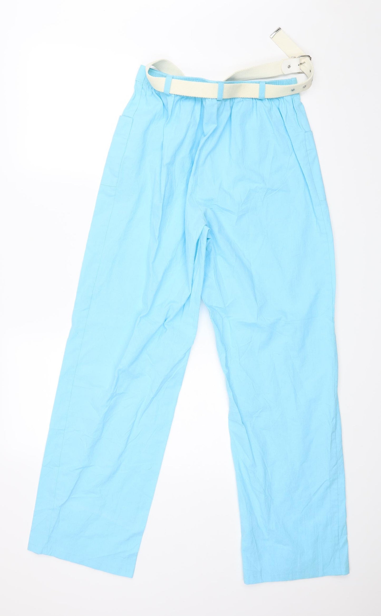 DASH Womens Blue   Trousers  Size 12 L28 in